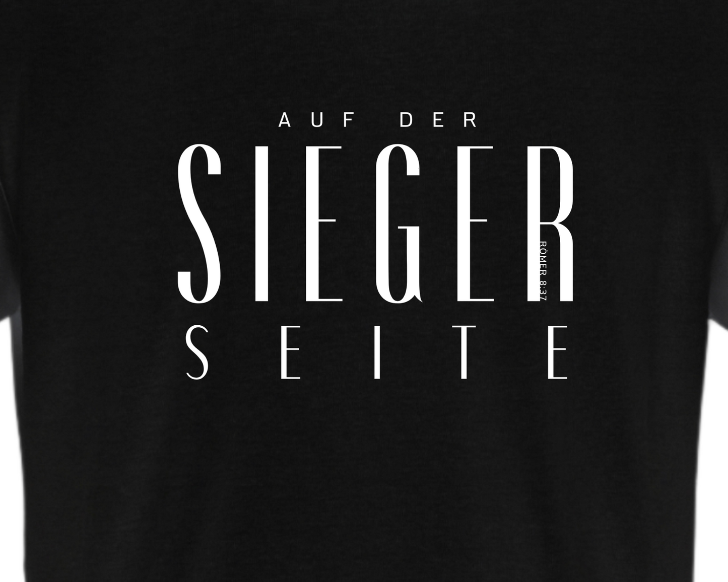 AUF DER SIEGERSEITE • T-SHIRT • FRONTPRINT