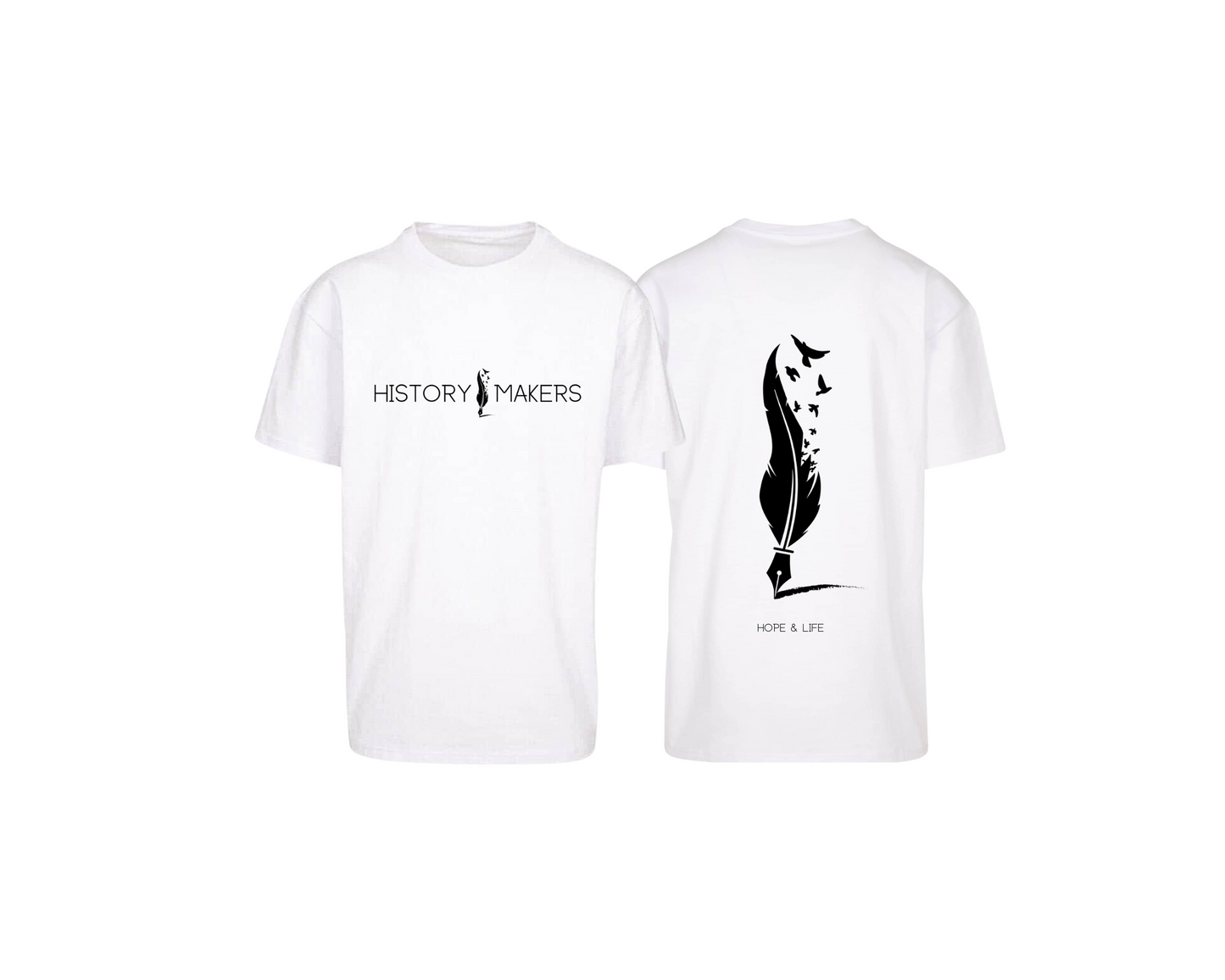 HISTORY MAKERS • T-SHIRT • FRONT- & BACKPRINT