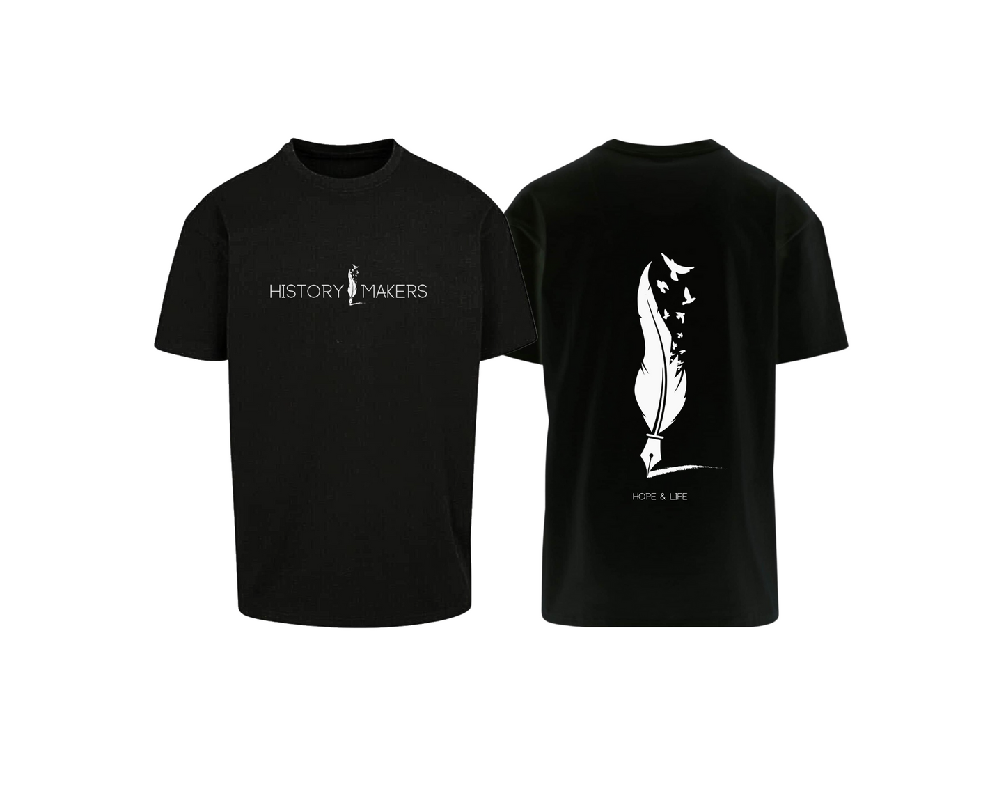 HISTORY MAKERS • T-SHIRT • FRONT- & BACKPRINT