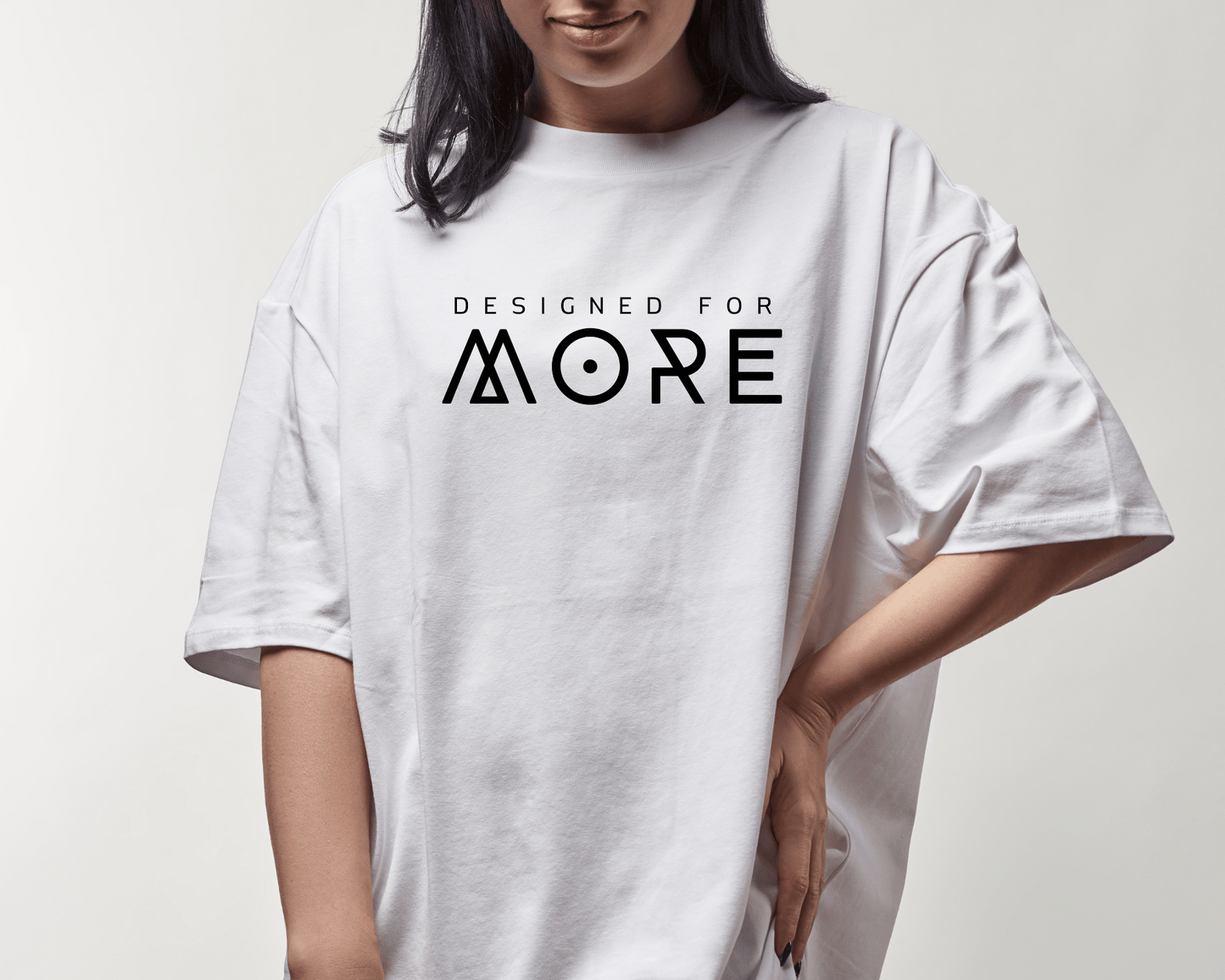 DESIGNED FOR MORE • T-SHIRT • FRONTPRINT