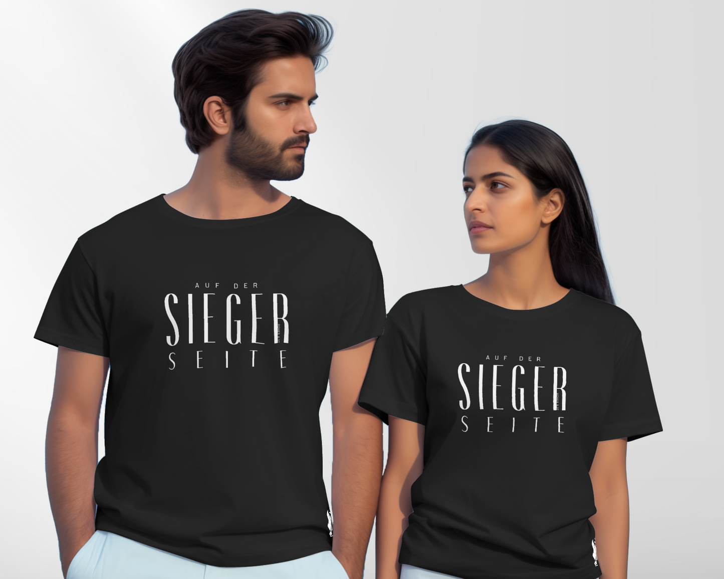 AUF DER SIEGERSEITE • T-SHIRT • FRONTPRINT