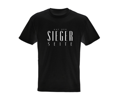 AUF DER SIEGERSEITE • T-SHIRT • FRONTPRINT