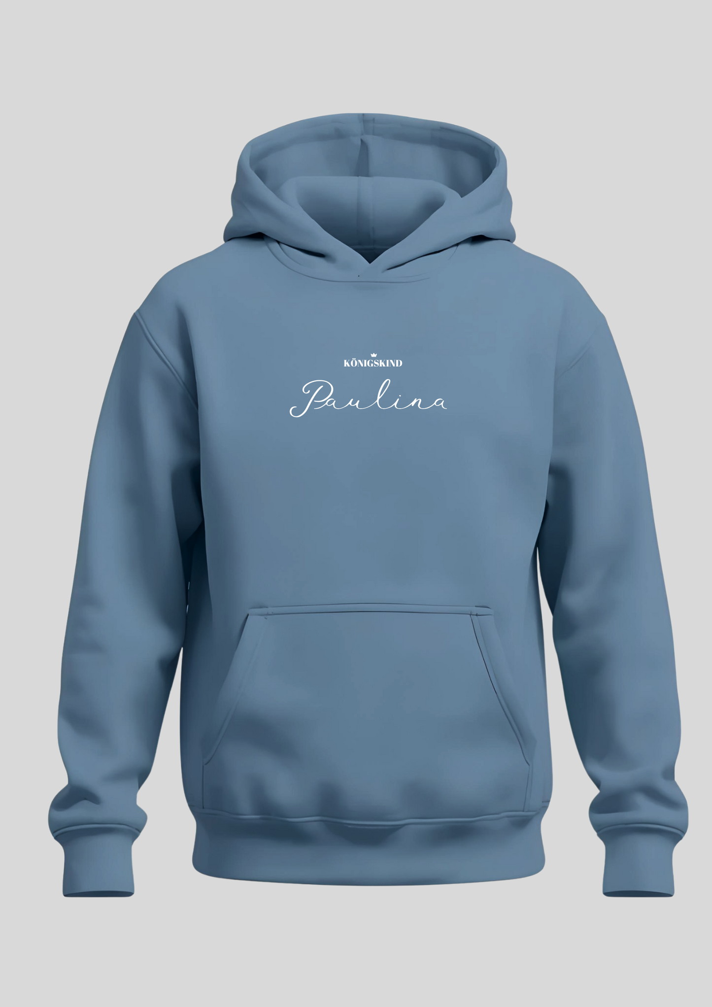 Königskind Hoodie mit Namen  | Personalisierter christlicher Pullover