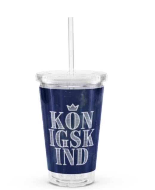 Königskind Becher mit Galaxy Design | Christlicher Trinkbecher