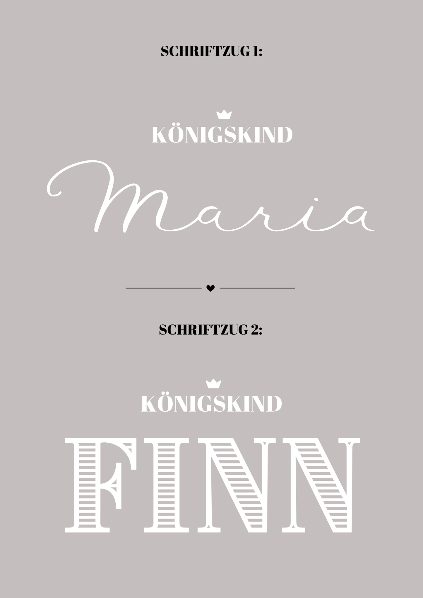 Königskind Hoodie mit Namen  | Personalisierter christlicher Pullover