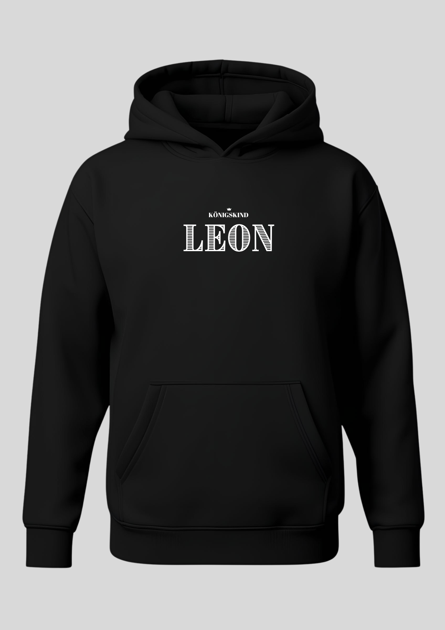 Königskind Hoodie mit Namen  | Personalisierter christlicher Pullover