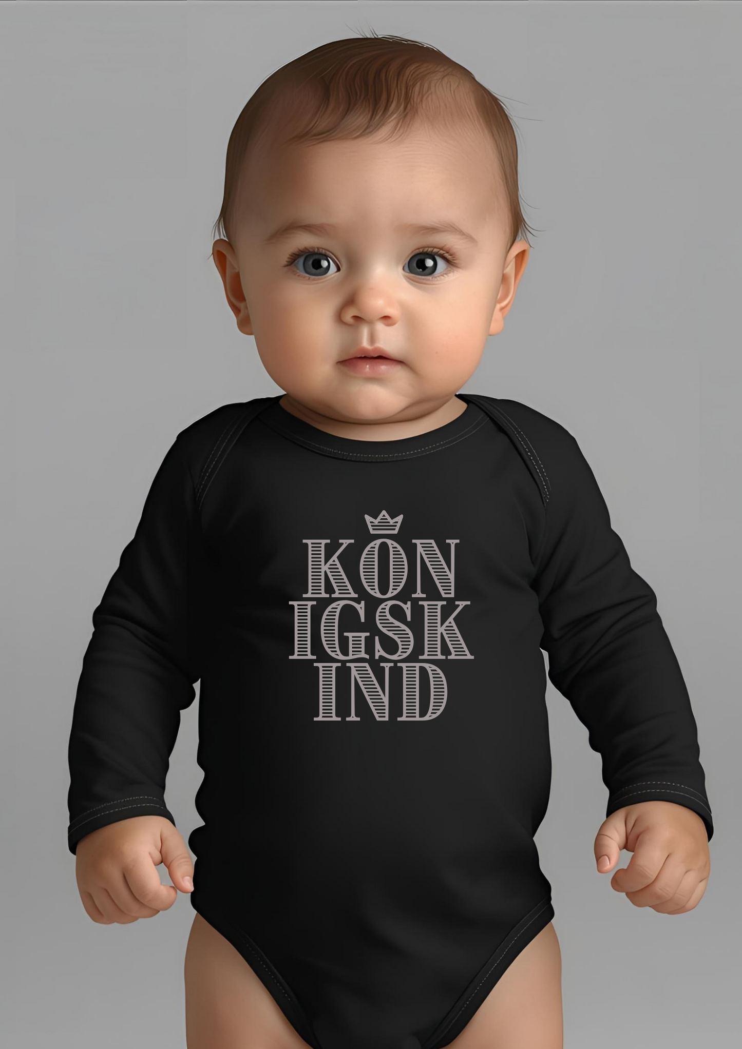 Königskind Baby Body | Christlicher Body für Jungen & Mädchen