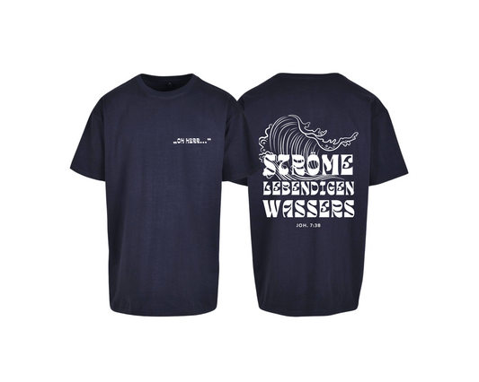 STRÖME LEBENDIGEN WASSERS • T-SHIRT • FRONT- & BACKPRINT