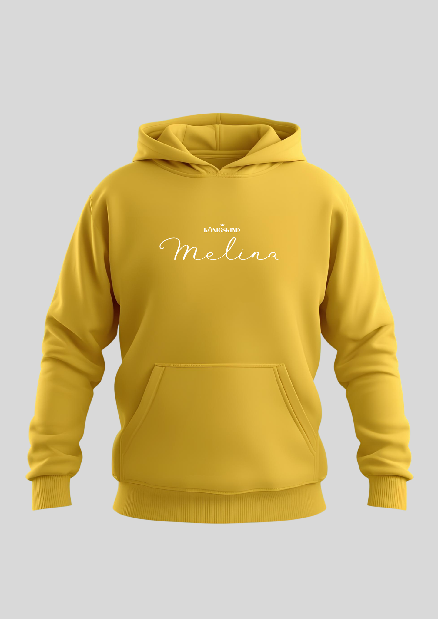 Königskind Hoodie mit Namen  | Personalisierter christlicher Pullover