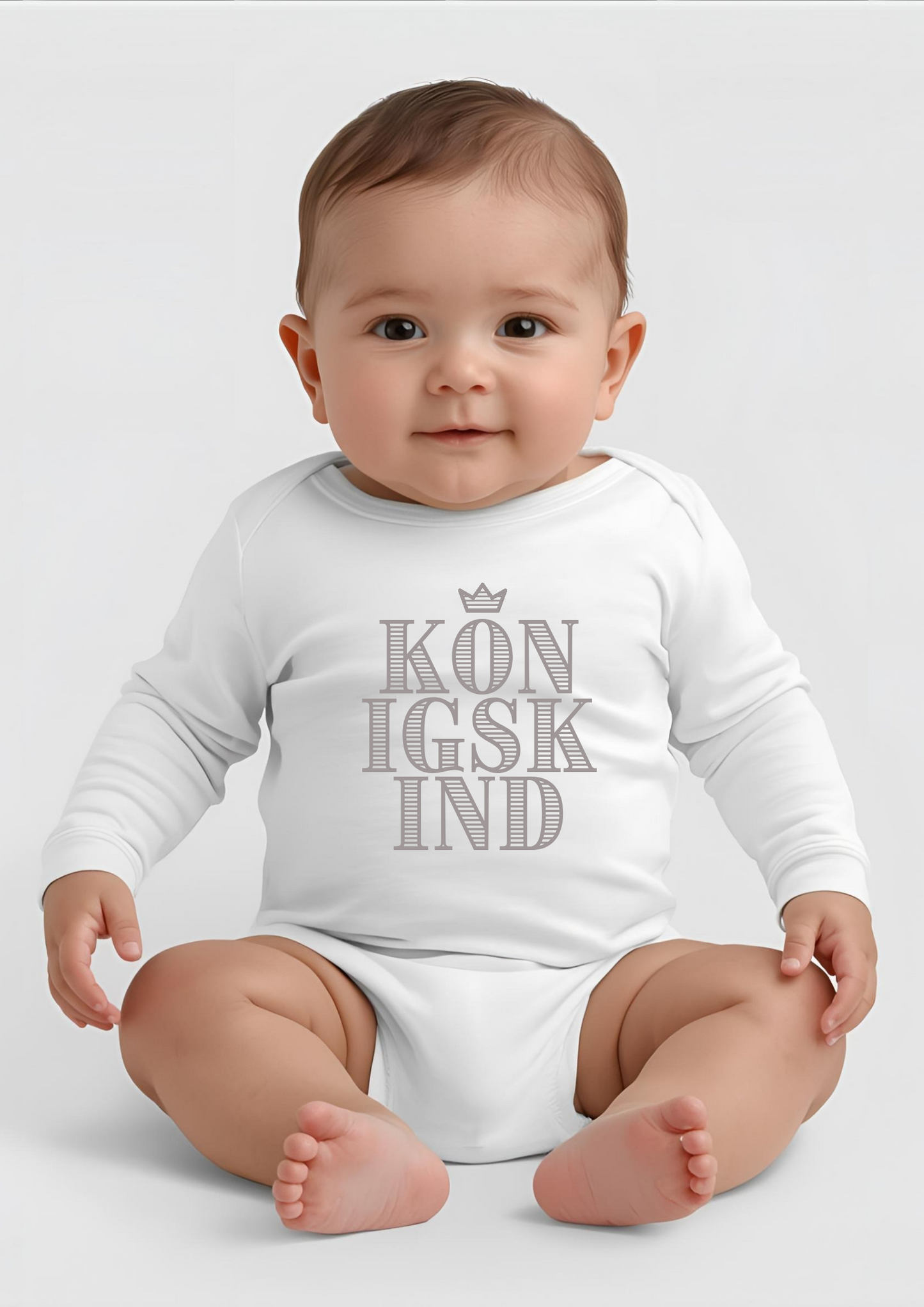 Königskind Baby Body | Christlicher Body für Jungen & Mädchen
